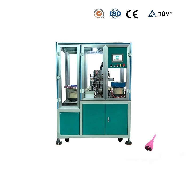 Automatic Water Meter Gear Shaft Magnetic Ring Assembly Machine