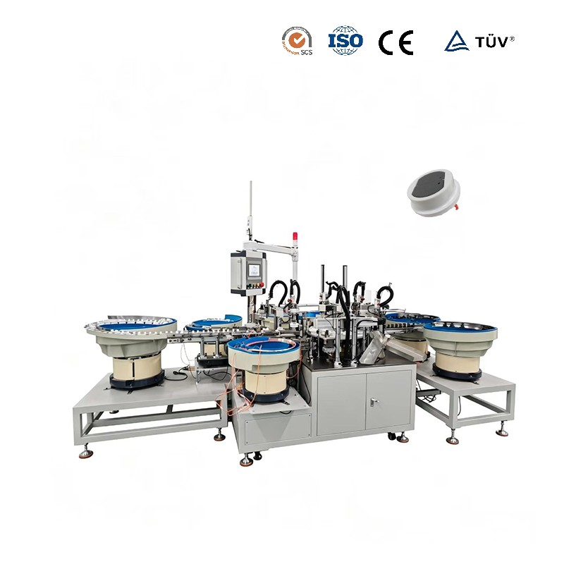 Automatic Flush Valve Button Assembly Machine