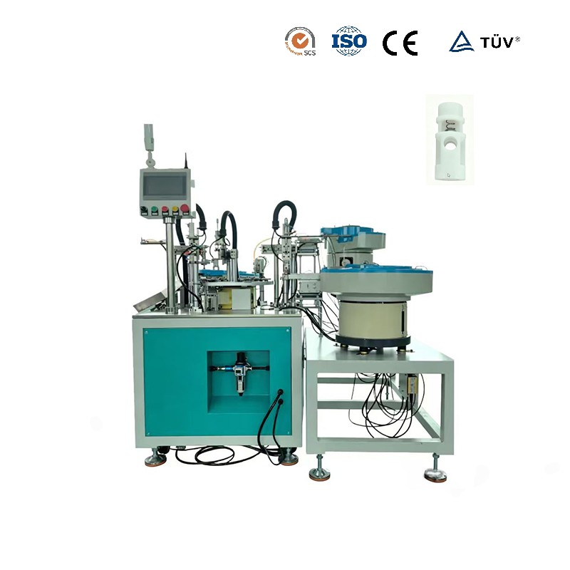 Soft-close Shaft Button Assembly Machine