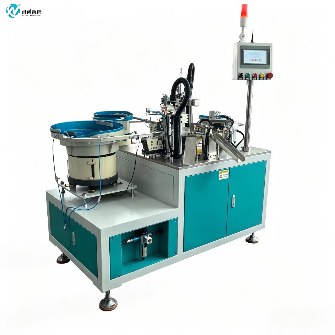 XUNNUO Customized Three-in-One Handle Assembly Machine 800W 220V PLC Controlled Industrial Equipment